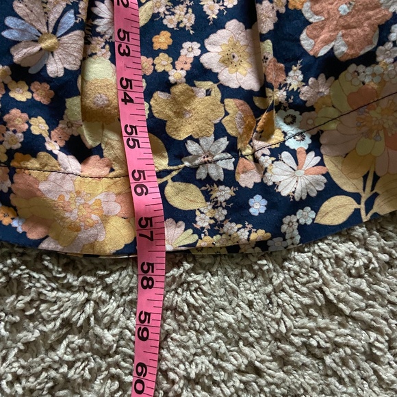 Free People Park Slope Floral, Maxi, Cotton, Sleeveless, Full Dress - Picture 11 of 16